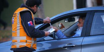 Fiscalizacion durante el primer día de funcionamiento de la restriccion vehicular 02/05/2024