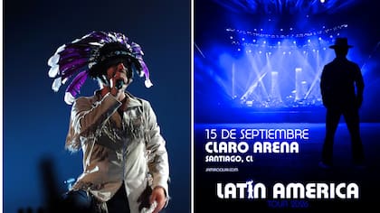 Jamiroquai volverá a Chile con un concierto en el Claro Arena justo antes de las Fiestas Patrias