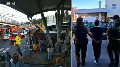 Pelea por saltarse la fila terminó a disparos en pleno ingreso a cárcel de Conce: una persona baleada y un detenido