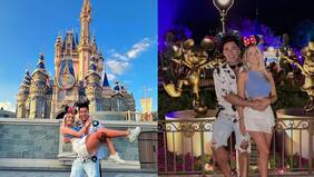 Bruno Zaretti celebró su primer año de relación con su polola en Walt Disney World