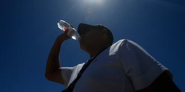 Temática calor en la zona central