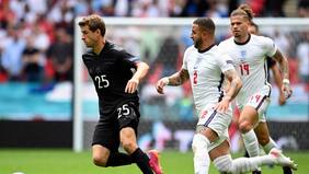 Con Beckham y Ed Sheeran en las gradas Inglaterra venció 2 a 0 a Alemania