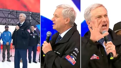 “¡A ustedes les pido...!“: Presidente Kast se hartó y reprendió a gritos a quienes lo pifiaban en la largada del Rally