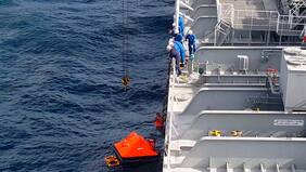 La pesadilla de dos pescadores en alta mar