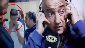 Publican video de parte de la comitiva de Boca fingiendo molestias por gas lacrimógeno