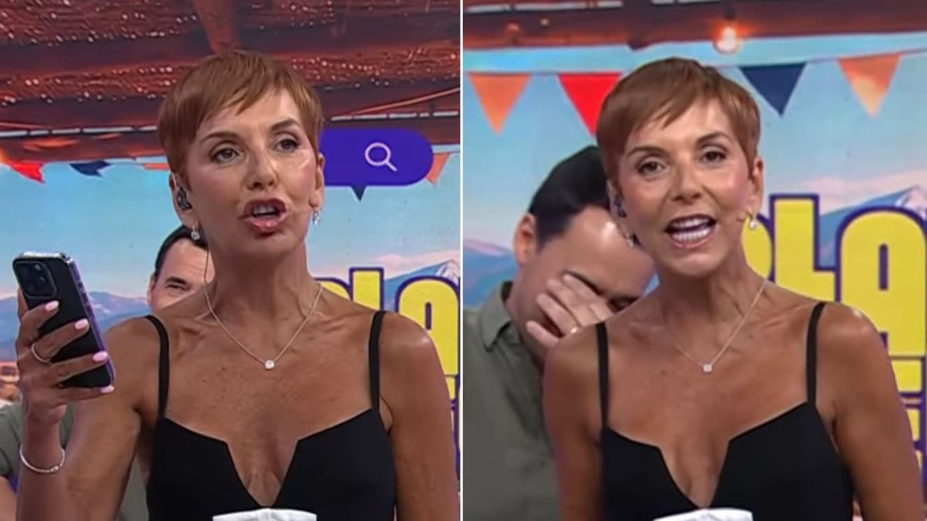Le respondieron en vivo: Fran GH se enteró que en otro programa “la hacían bolsa” y trapeó en pantalla con el conductor
