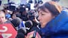 Confesó a qué velocidad iba y desafió a periodistas: el tenso encontrón de Ivette Vergara con la prensa tras quedar libre