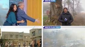 La inesperada salida de libreto de Karla Constant en el Mucho Gusto: descolocó a Jaime Leyton con “tiritón de la muerte”