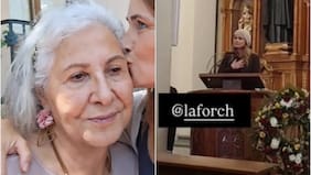 En su último adiós: la sentida interpretación de Amaya Forch en la misa de despedida a Teresita Reyes
