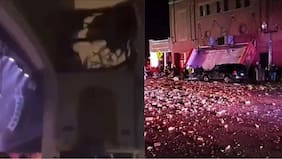 Terror en concierto de metal: derrumbe de techo dejó a un muerto, 28 heridos y cinco personas luchando por su vida