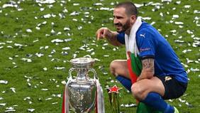 No hizo caso a CR7: Leonardo Bonucci festejó el título con cerveza y Coca-Cola