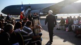 La inquietud que chilenos que llegaron desde Venezuela le hicieron saber a Piñera