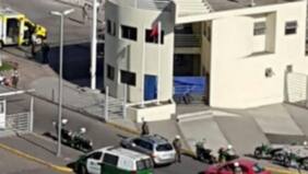 Video capta momento exacto tras disparos en regimiento de Iquique