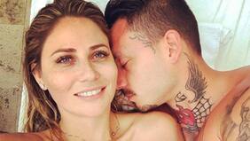 Después de toda la polémica: Mauricio Pinilla y Gisella Gallardo habrían disfrutado de una jornada en la piscina