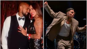 De gala y en el VIP: los tres referentes de Colo Colo que asistieron al concierto de Rauw Alejandro