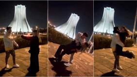 Indignación en redes por condena de diez años de cárcel a una pareja de jóvenes iraníes por bailar en la calle