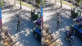 Impactante: carabinero fue atropellado por motociclista que intentó arrancar de un control policial