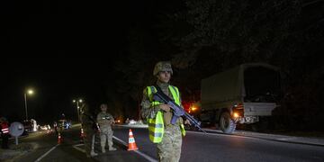 Toque de queda Agencia Uno