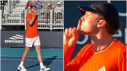 “Me gusta cuando la gente quiere verme perder…”: las incendiarias frases de Alex Michelsen tras ganar a Tabilo en Miami