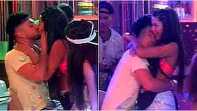 ¿Nuevo romance?: así fue el apasionado beso entre Scarlette y Bambino en la fiesta de Gran Hermano