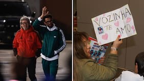 Vozinha ya está en Chile: el nuevo arquero de Colo Colo fue recibido entre aplausos y saludos en Santiago