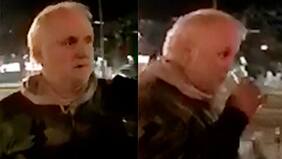 El viralizado video del Rumpy tras escupir a una joven en evento