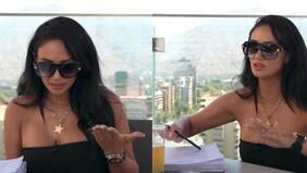 “Se le van a caer los copetes”: el contratiempo que sufrió Pamela Díaz en su entrevista a Tomás González