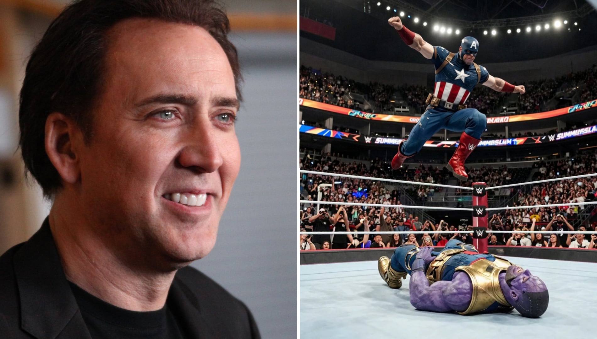 Nicolas Cage compara al Universo Cinematográfico de Marvel con una “WWE glorificada”