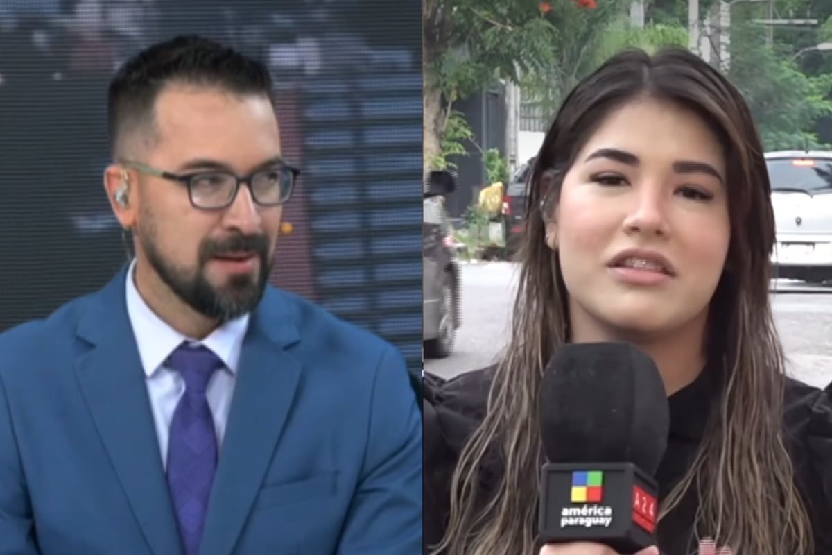 En plena transmisión: periodista molestó a su compañera de llegar de un motel y ella lo repasó por no conquistar a nadie y tenerla “chiquita”