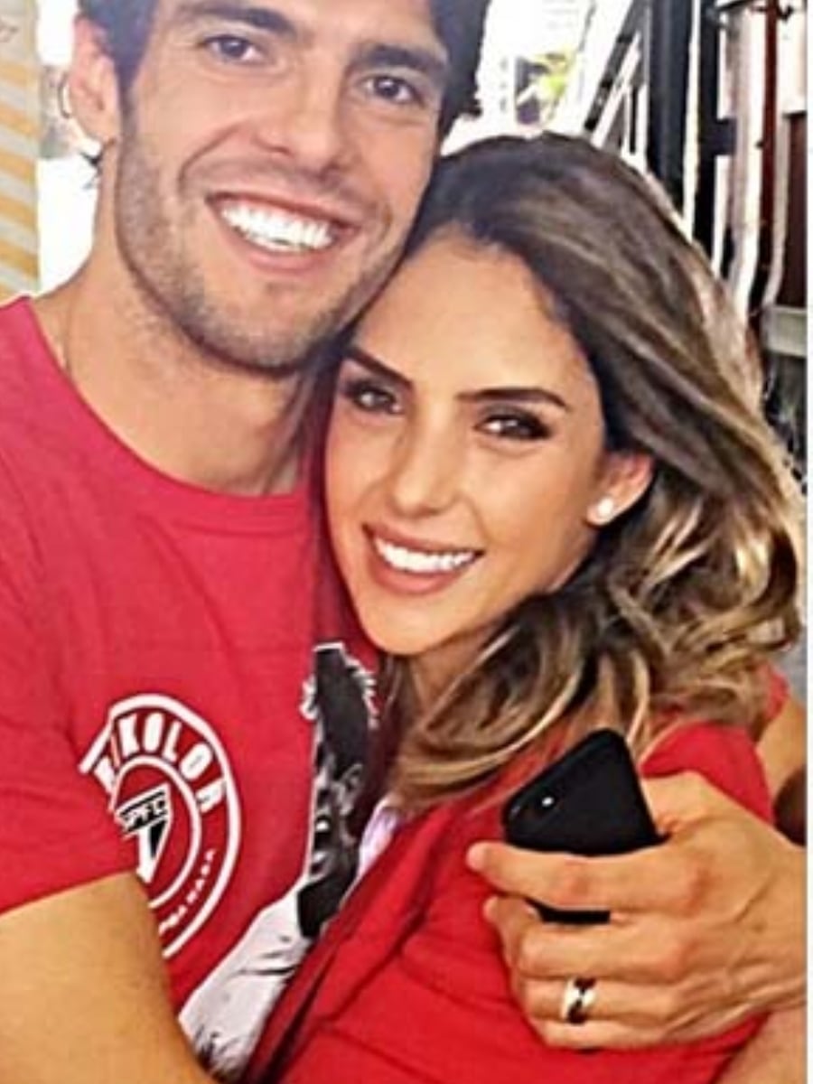 Kaká y Caroline Celico vía Instagram
