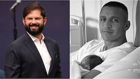 “Tener una niña es una alegría…”: Presidente Boric envió tierno mensaje a Alexis Sánchez tras sus primeras fotos junto a su hija