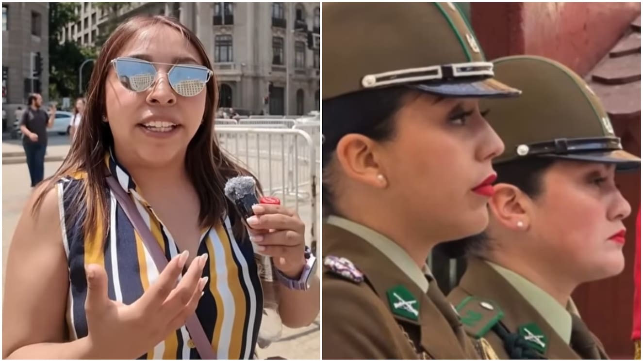 “Me sorprendió y me gustó”: turista mexicana reveló detalle que le “llamó muchísimo la atención” de las Carabineras en Chile