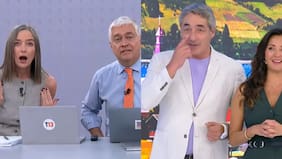 Repenning vio a Consuelo Saavedra en el noticiero y se mandó insólito fail: ella quedó boquiabierta y él pidió “perdón”