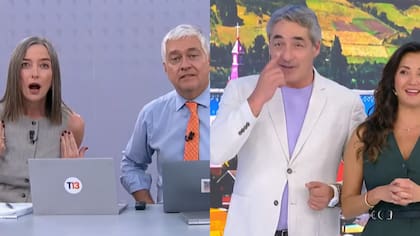 Repenning vio a Consuelo Saavedra en el noticiero y se mandó insólito fail: ella quedó boquiabierta y él pidió “perdón”