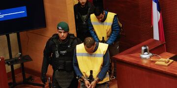 Formalizacion de los tres detenidos por la muerte del mayor Emmanuel Sanchez