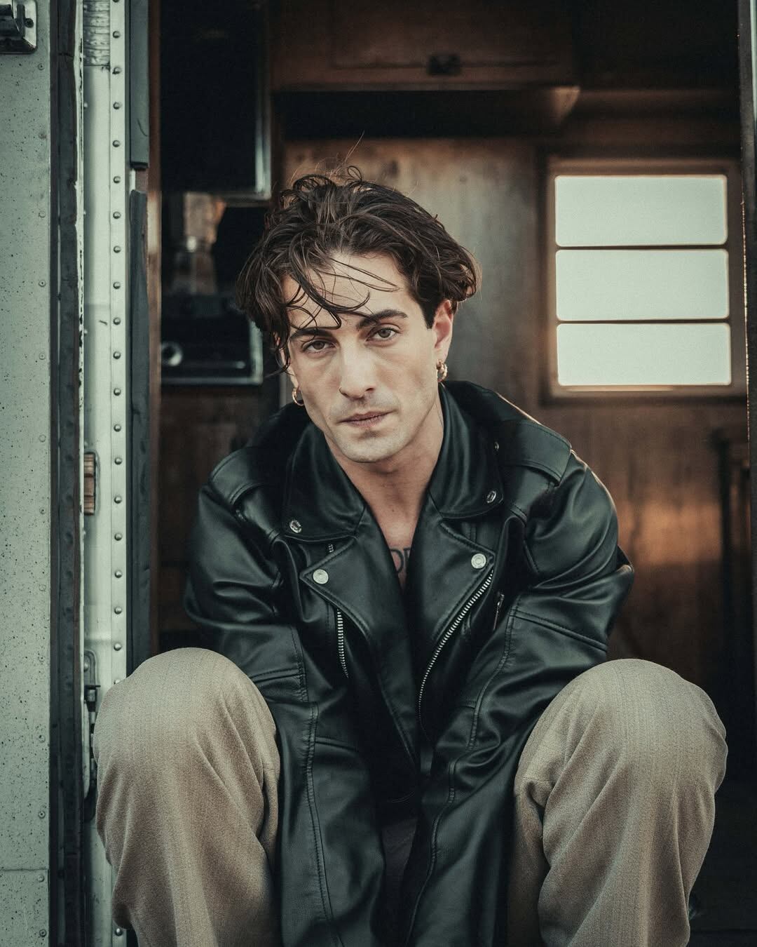 Damiano David con su disco, vía IG.