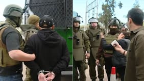 “¡¿Por qué comprai...?!“: encaró a carabineros por llevarse a su papá, pero terminó insultándolo al enterarse del delito