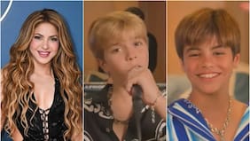 Hijos de Shakira y Piqué debutaron en la música con la canción “The One”: Sasha se lució como cantante y Milan en la batería