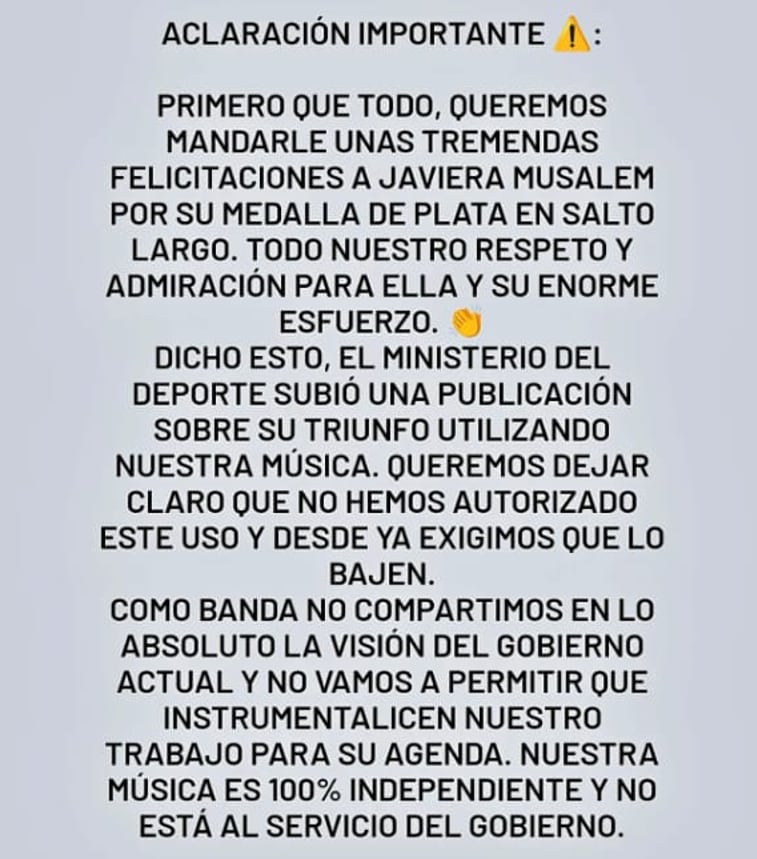 El reclamo de Kuervos del Sur al Mindep.
