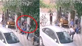 Imágenes sensibles: hombre salvó sin darse cuenta a guagua que caía de un balcón