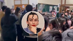 “¡Facha cu...! ¡Fascista de...!“: Revelan video de furiosa funa contra ”Capitana" Rodríguez en la Universidad de Chile
