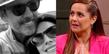 Cristián Campos y María José Prieto, y Natalia Valdebenito, en imágenes de archivo.