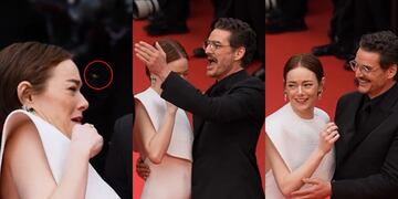 Emma Stone y Pedro Pascal, captura de pantalla.