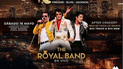 “The Real Kings”: tributos a Freddie Mercury, Michael Jackson y Elvis llegan a Sala OMNIUM
