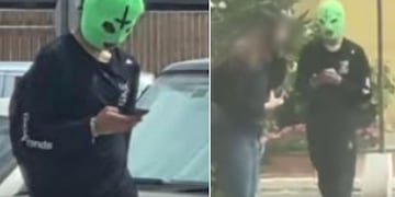 acosador enmascarado de Antofagasta