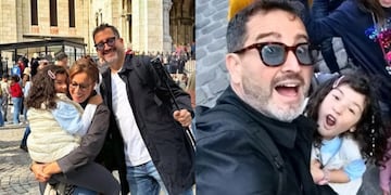 Eduardo Fuentes y su familia vía IG.