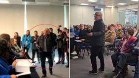 Se paró, alegó y se fue: Diputado Leonidas Romero descolocó a todos en plena ceremonia con ministros