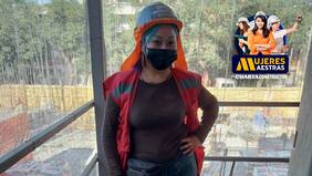 Dejó el Trabajo Social por su bebé: hoy trabaja y estudia construcción