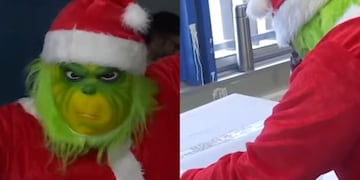 En Concepción: Grinch quiso “robarse” una urna en estas elecciones