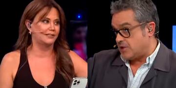 Daniella Campos y Manu González en pantallazos de Zona de Estrellas.